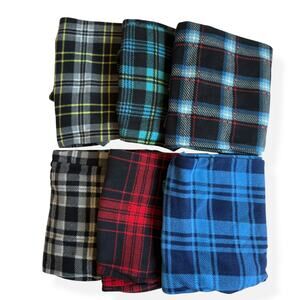 Mad Dog Concepts Boys Plaid Fleece Pajama Pants Large 10/12